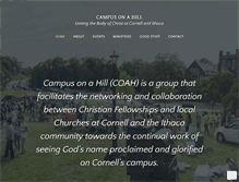 Tablet Screenshot of campusonahill.org